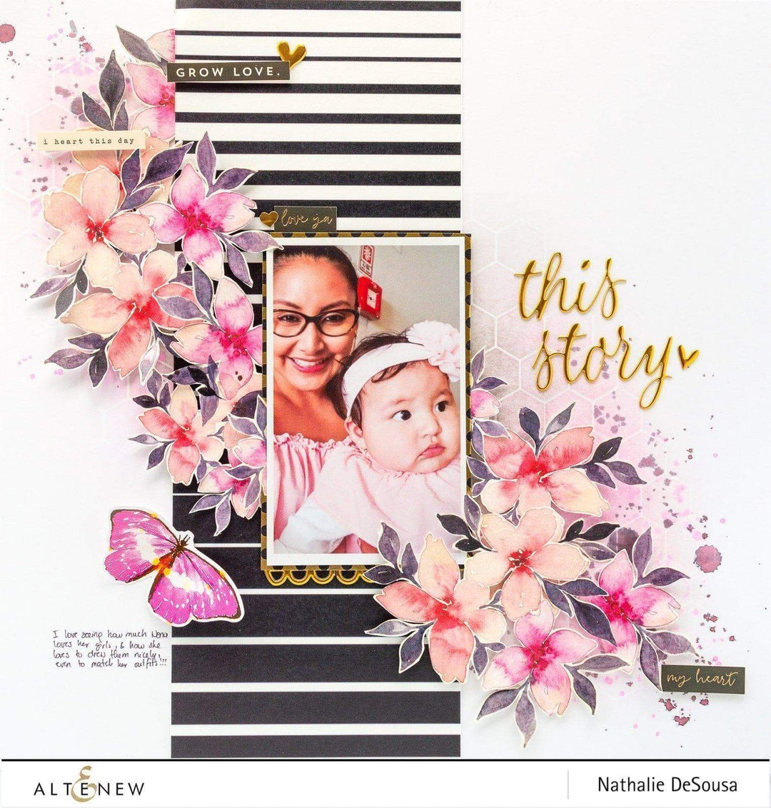 Washi Tapes Golden Dots Wide Washi Tape