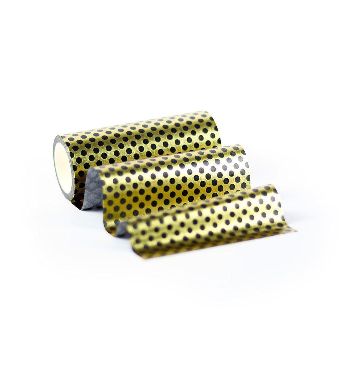 Washi Tapes Golden Dots Wide Washi Tape