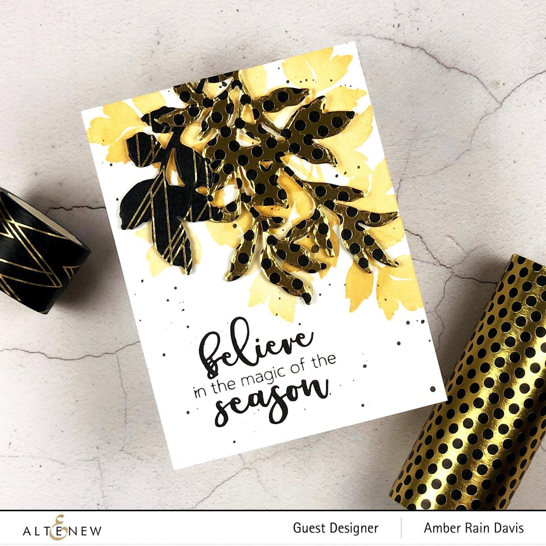 Washi Tapes Golden Dots Wide Washi Tape