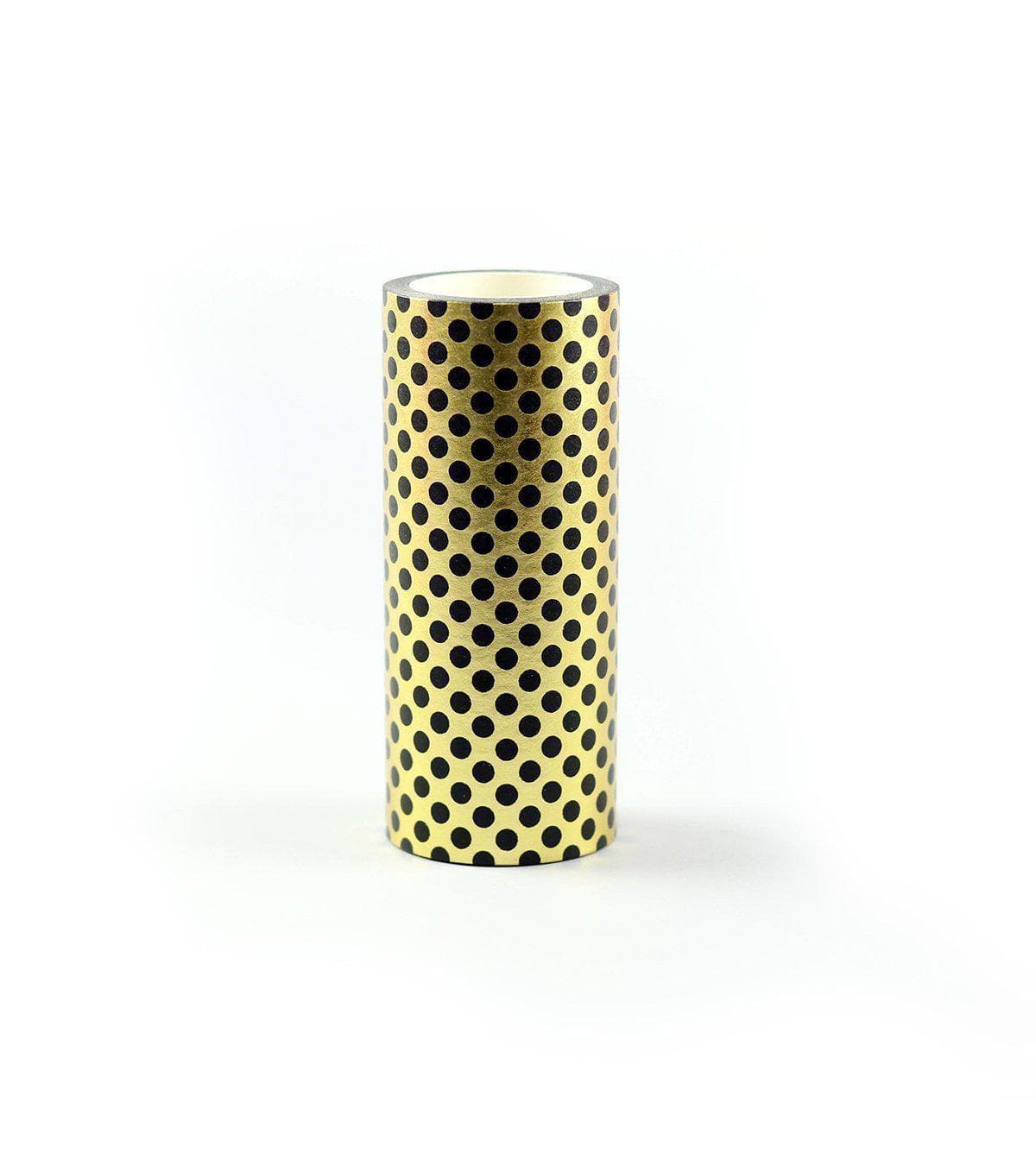 Washi Tapes Golden Dots Wide Washi Tape