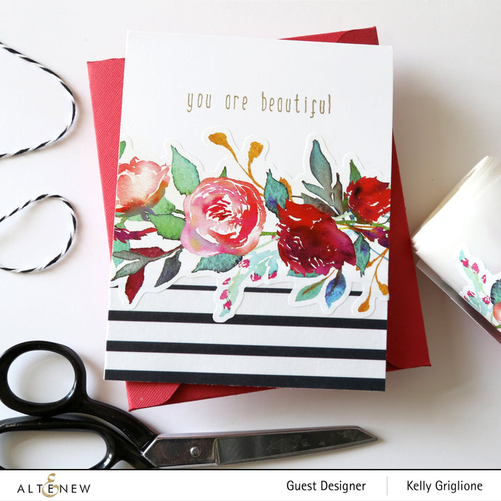 Washi Tapes Gradient Lines Wide Washi Tape