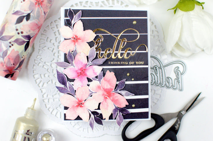 Washi Tapes Gradient Lines Wide Washi Tape