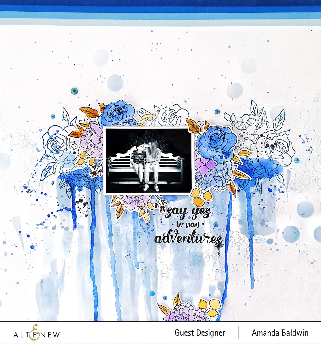 Washi Tapes Lapis Lazuli Slim Washi Tape Set