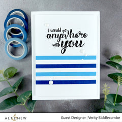 Washi Tapes Lapis Lazuli Slim Washi Tape Set