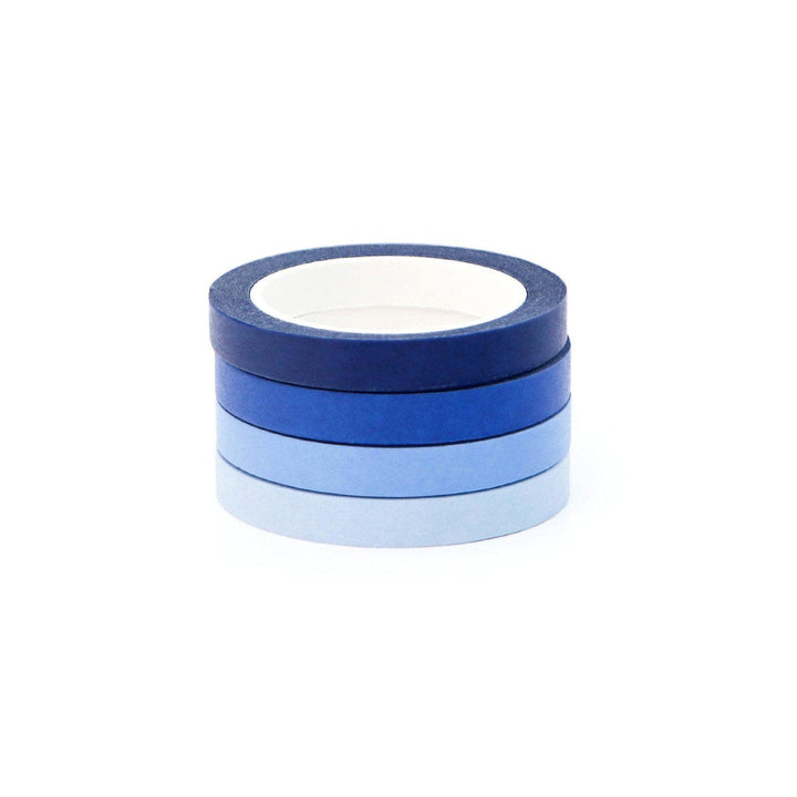 Washi Tapes Lapis Lazuli Slim Washi Tape Set