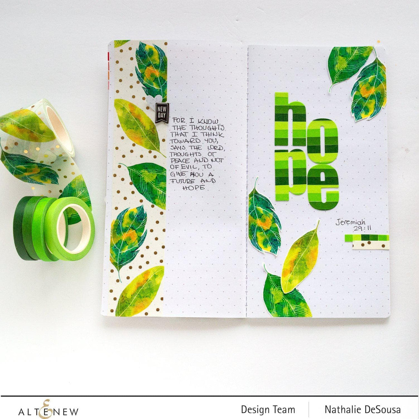 Washi Tapes Leafy Dreams Washi Tape