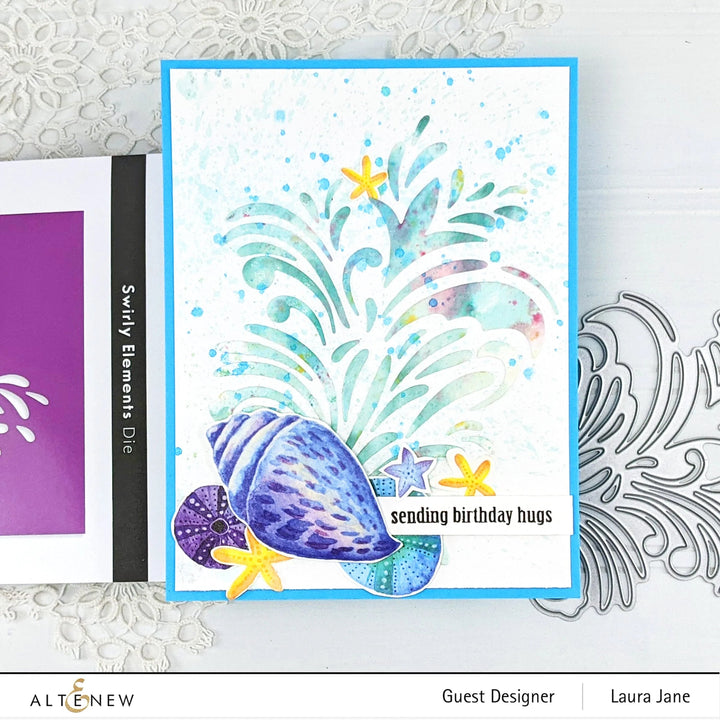 Washi Tapes Painted Seashells Washi Tape