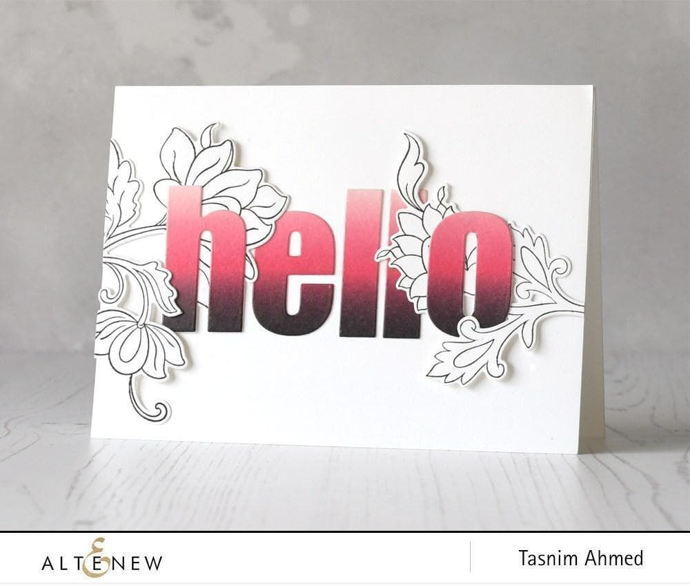 Washi Tapes Red Ombre Washi Tape