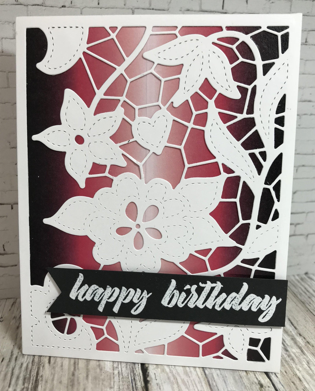 Washi Tapes Red Ombre Washi Tape