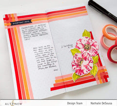 Washi Tapes Red Sunset Slim Washi Tape Set