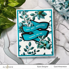 Washi Tapes Teal Shadow Wide Washi Tape