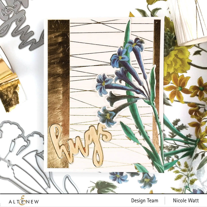 Washi Tapes Wild Flora Wide Washi Tape