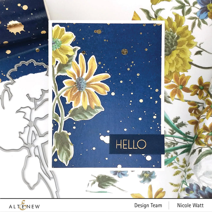 Washi Tapes Wild Flora Wide Washi Tape