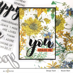 Washi Tapes Wild Flora Wide Washi Tape