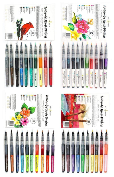 Water-based Marker Bundle Ultimate Watercolor Brush Markers Bundle