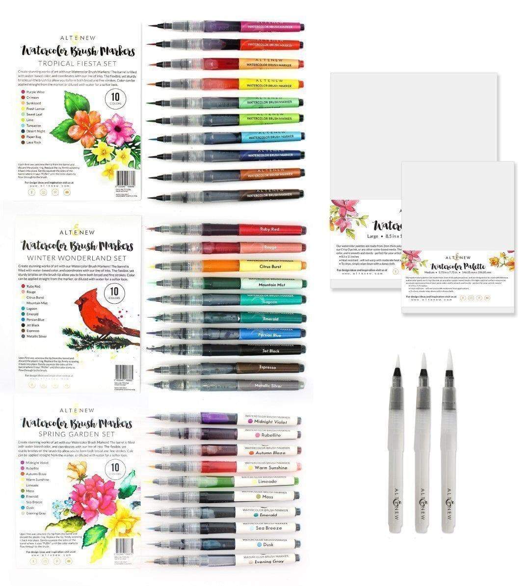 Water-based Marker Bundle Watercolor Marker Ultimate Bundle