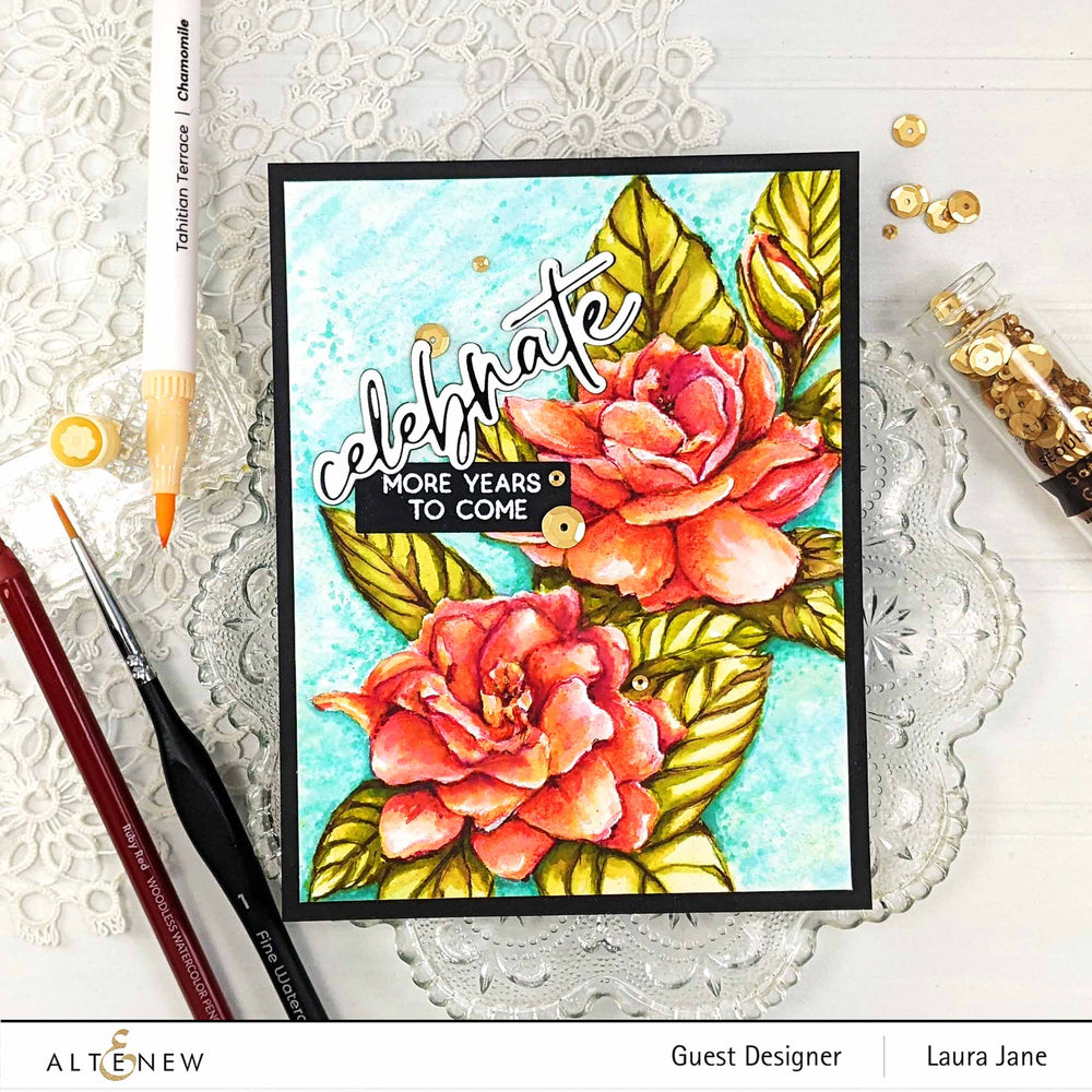 Water-based Markers Tahitian Terrace Dual Tip Pens (Water-based)