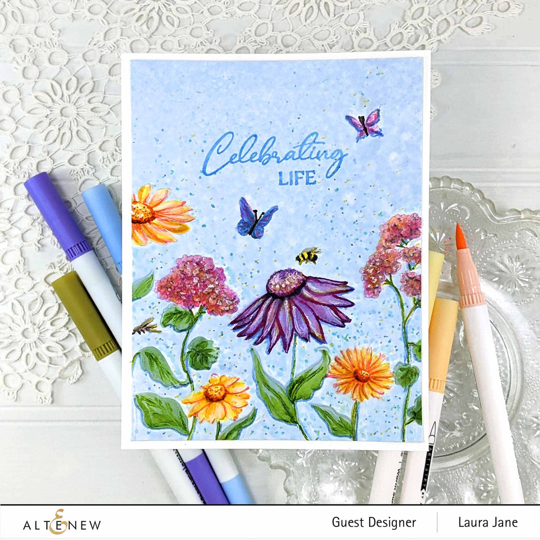 Water-based Markers Tahitian Terrace Dual Tip Pens (Water-based)