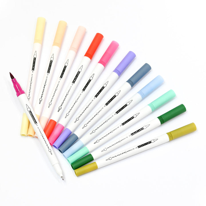 Water-based Markers Tahitian Terrace Dual Tip Pens (Water-based)