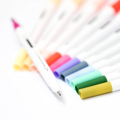 Water-based Markers Tahitian Terrace Dual Tip Pens (Water-based)