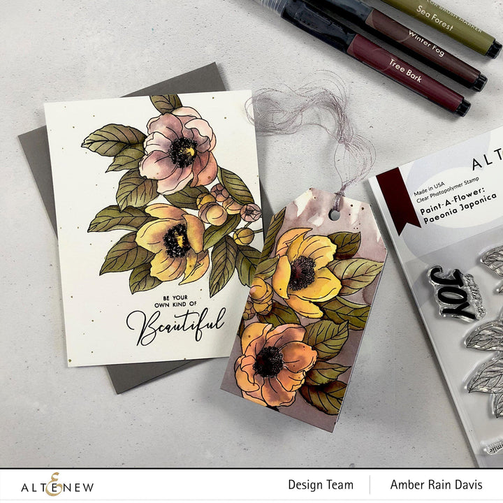 Water-based Markers Watercolor Brush Markers - Autumn Festival Set