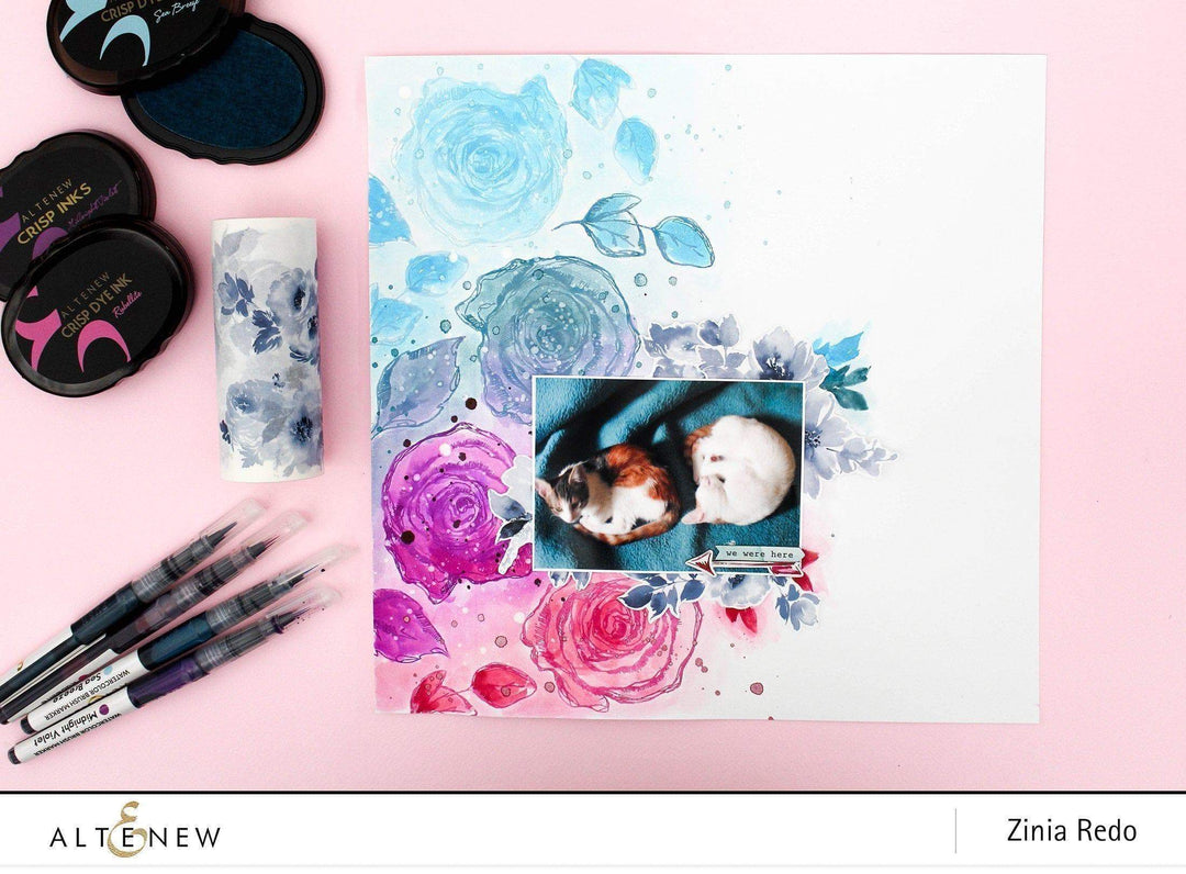 Water-based Markers Watercolor Brush Markers - Spring Garden Set