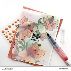 Water-based Markers Watercolor Brush Markers - Spring Garden Set