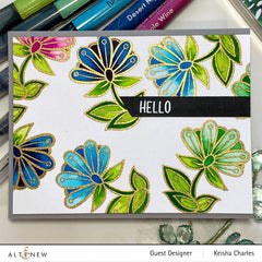 Water-based Markers Watercolor Brush Markers - Tropical Fiesta Set