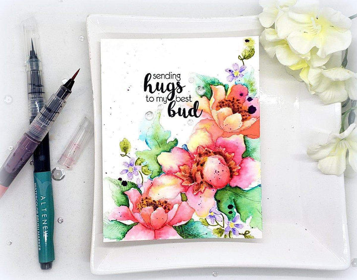 Water-based Markers Watercolor Brush Markers - Winter Wonderland Set