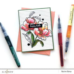 Water-based Markers Watercolor Brush Markers - Winter Wonderland Set