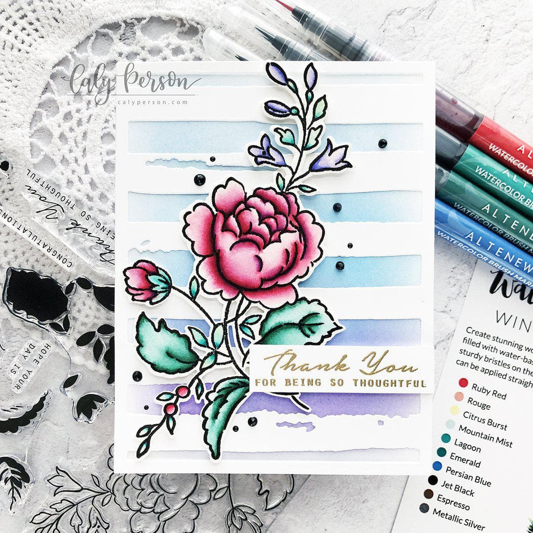 Water-based Markers Watercolor Brush Markers - Winter Wonderland Set