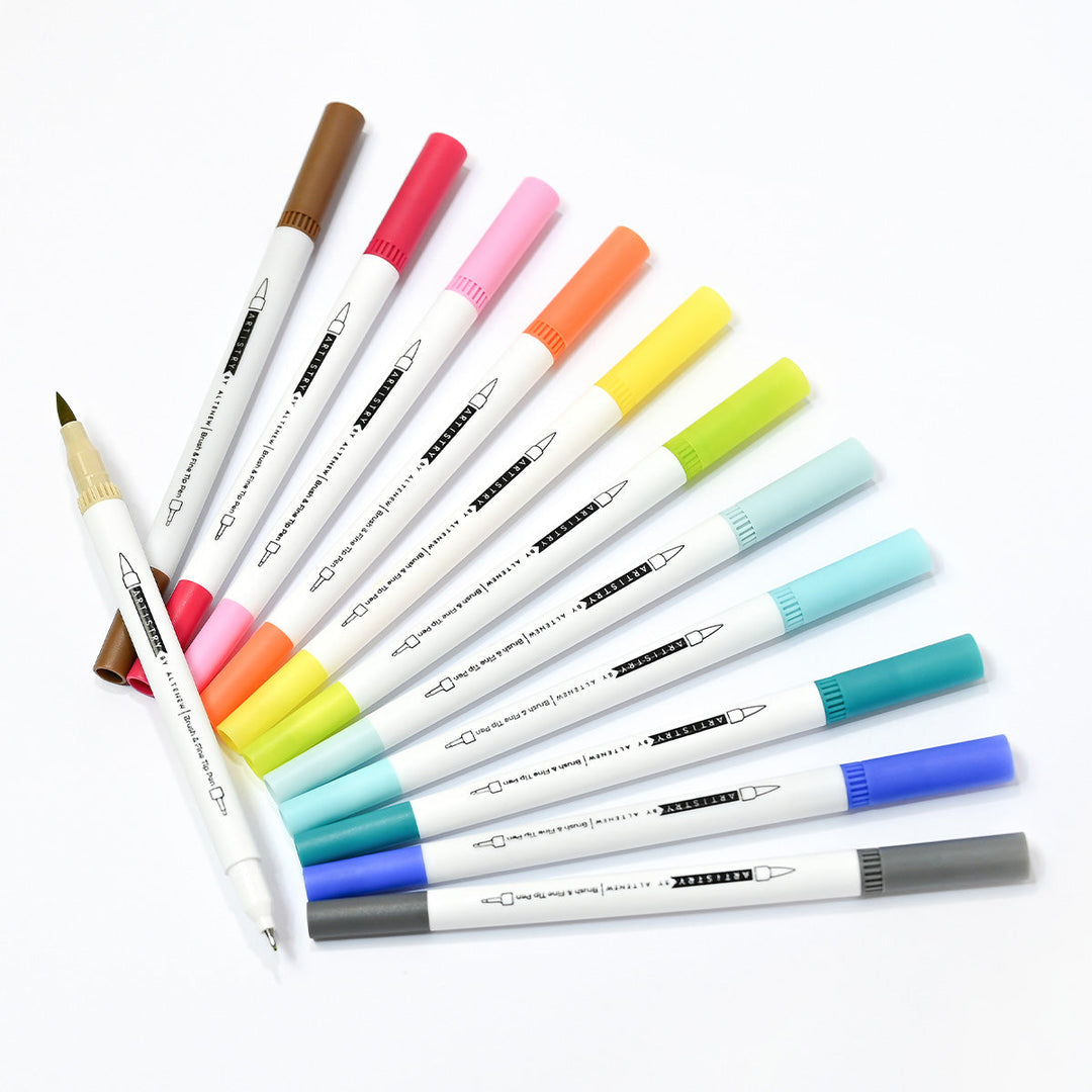 Water-based Markers Zanzibar Dual Tip Pens (Water-based)