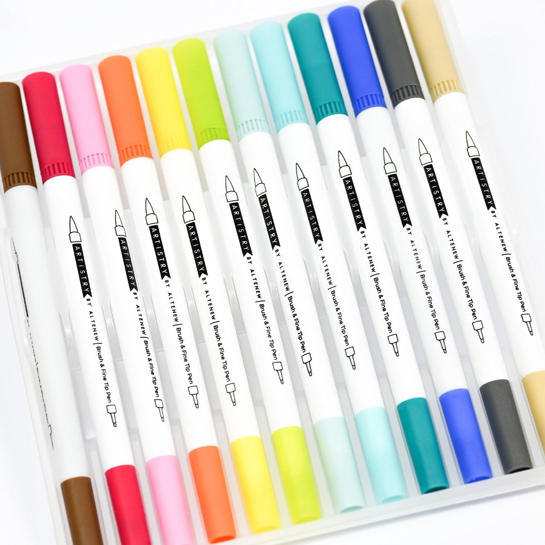 Water-based Markers Zanzibar Dual Tip Pens (Water-based)