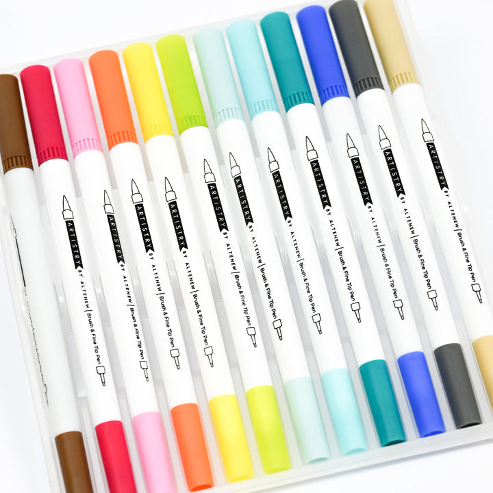 Water-based Markers Zanzibar Dual Tip Pens (Water-based)