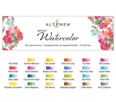 Watercolor Artists' Watercolor 24 Pan Set