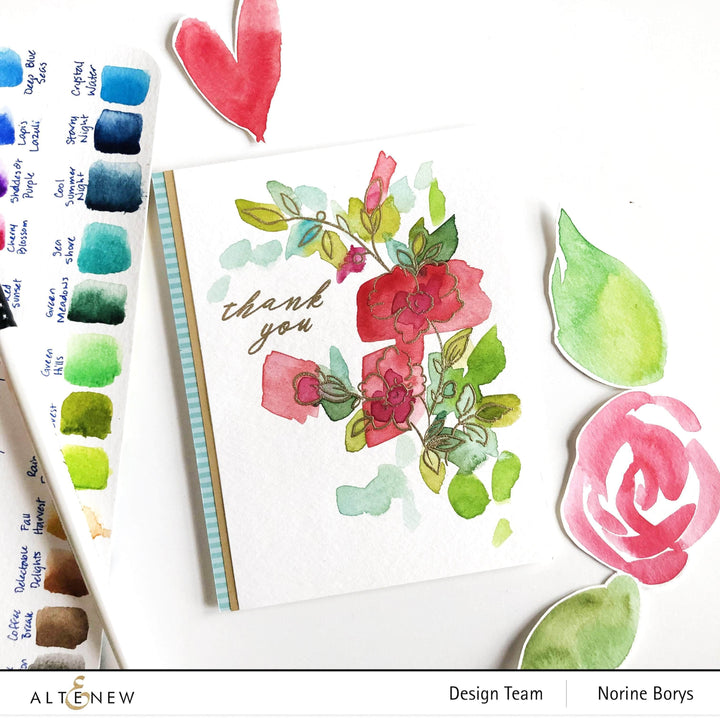 Watercolor Artists' Watercolor 24 Pan Set