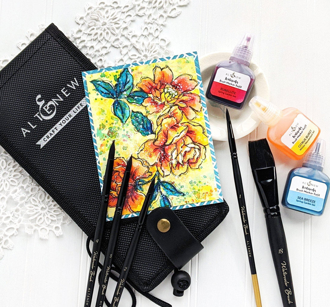 Watercolor Artists' Watercolor Brushes - Round