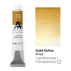 Watercolor Artists' Watercolor Tube - Gold Ochre