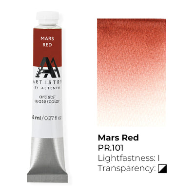 Watercolor Artists' Watercolor Tube - Mars Red