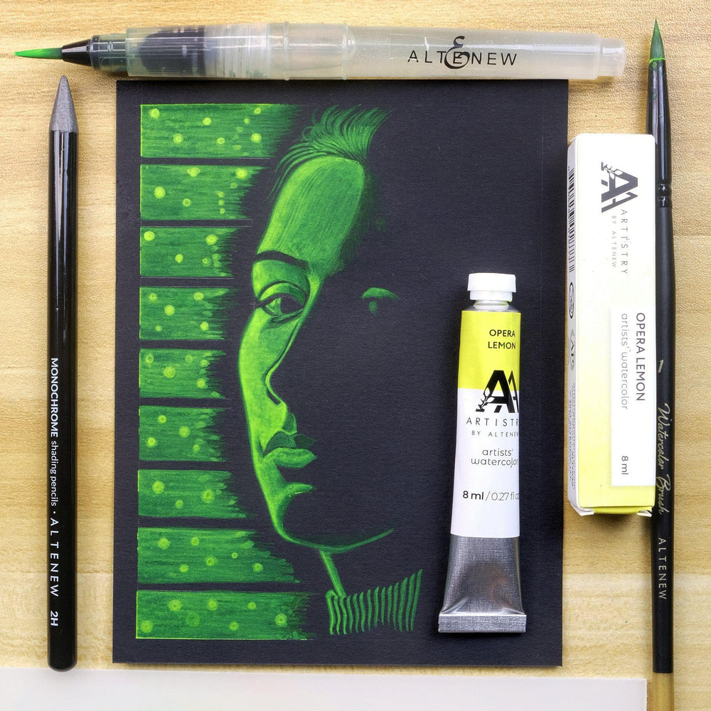 Watercolor Artists' Watercolor Tube - Opera Lemon - (C.I.PY.135)