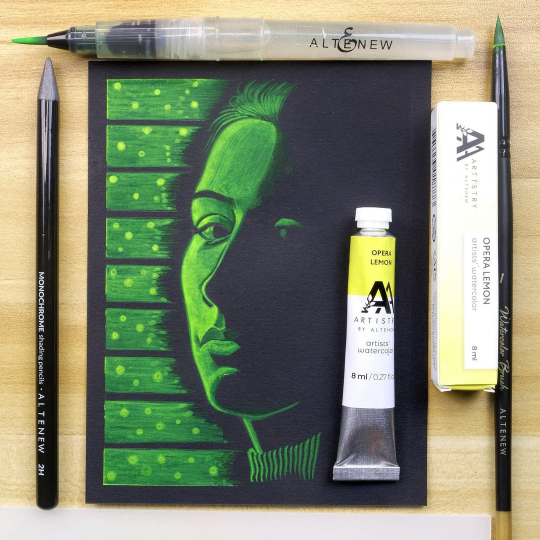 Watercolor Artists' Watercolor Tube - Opera Lemon - (C.I.PY.135)