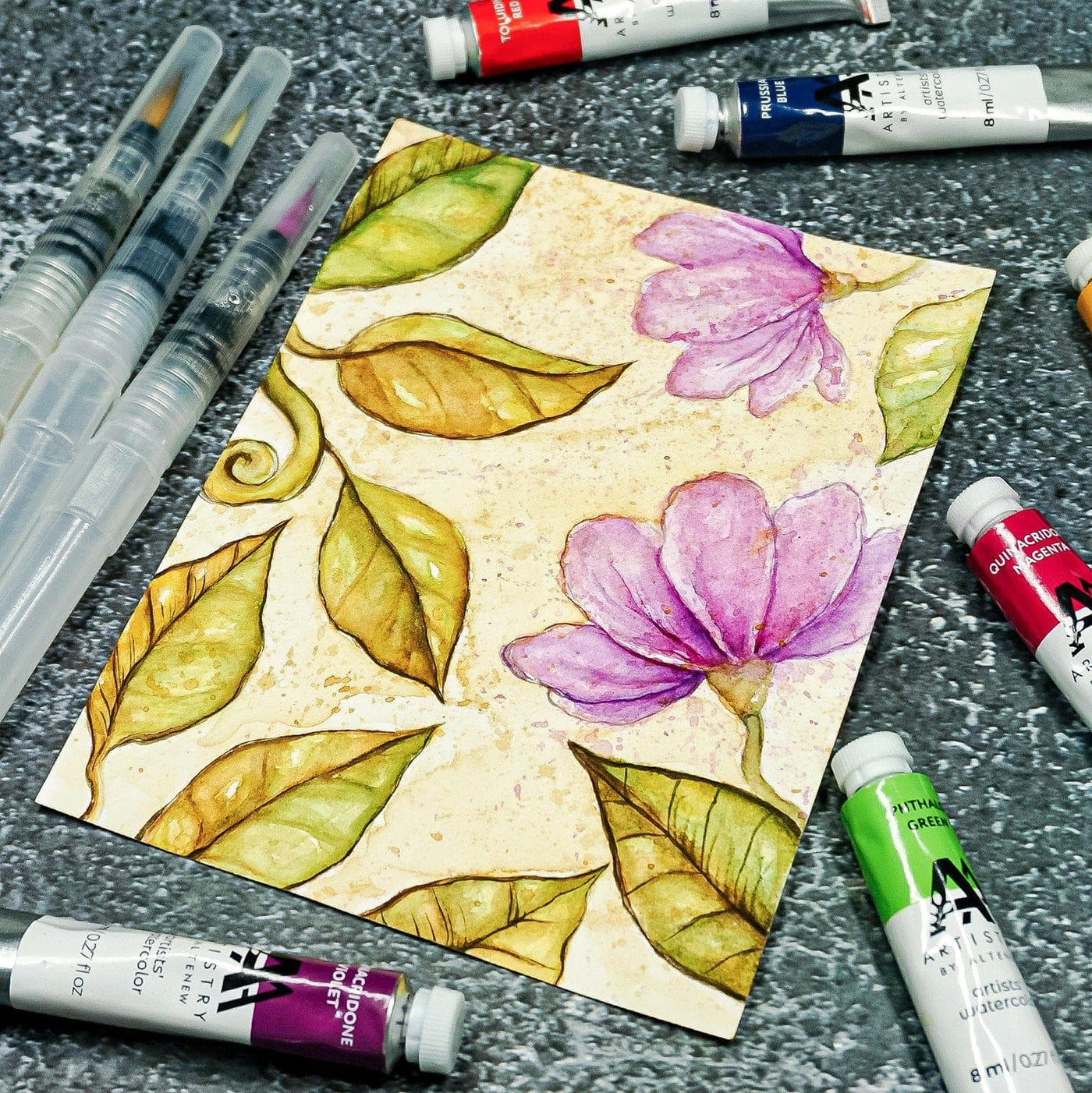 Watercolor Artists' Watercolor Tube - Opera Lemon - (C.I.PY.135)