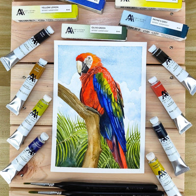 Watercolor Artists' Watercolor Tube - Opera Lemon - (C.I.PY.135)
