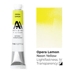Watercolor Artists' Watercolor Tube - Opera Lemon - (C.I.PY.135)