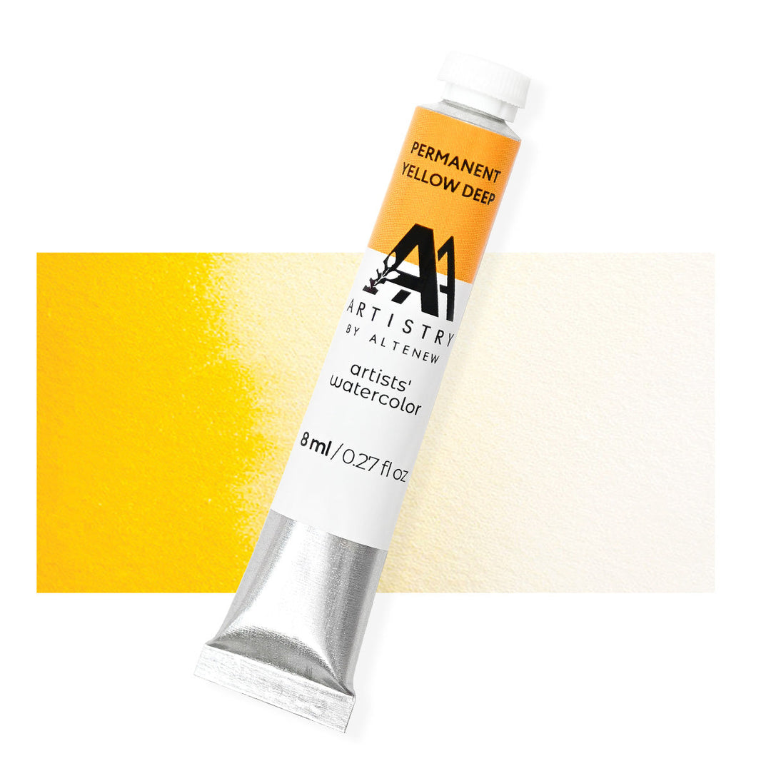 Watercolor Artists' Watercolor Tube - Permanent Yellow Deep - (PY.65)