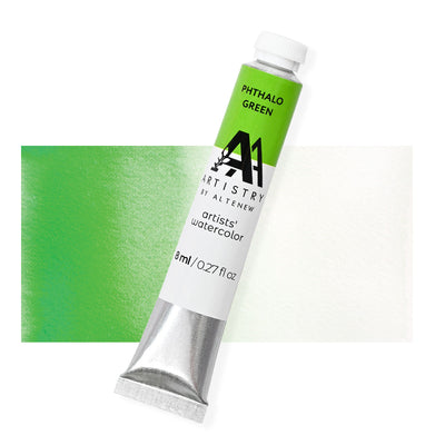 Watercolor Artists' Watercolor Tube - Phthalo Green - (PG.7)