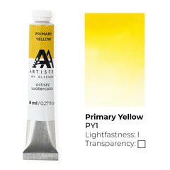 Watercolor Artists' Watercolor Tube - Primary Yellow