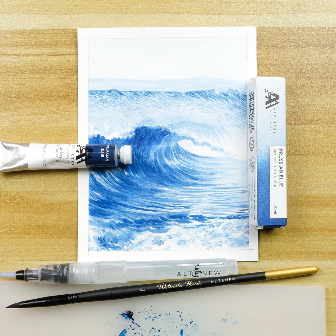 Watercolor Artists' Watercolor Tube - Prussian Blue - (PB.27)