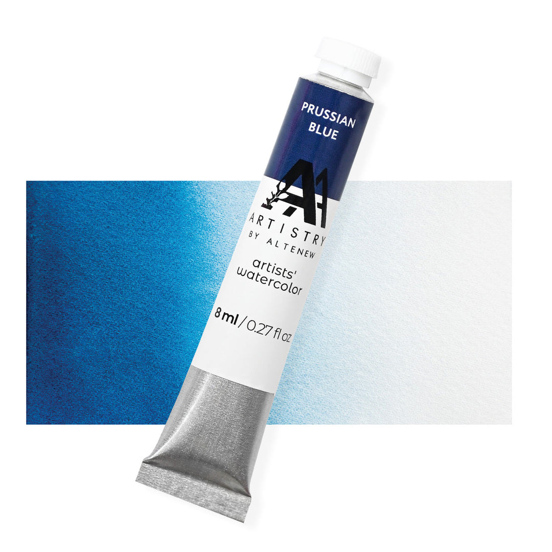 Watercolor Artists' Watercolor Tube - Prussian Blue - (PB.27)