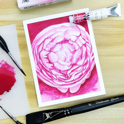 Watercolor Artists' Watercolor Tube - Quinacridone Magenta - (PR.122)